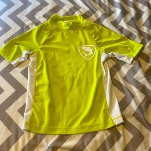 Short Sleeve Rash Guard- Spring Green
